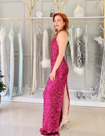 Fusya Payet Elbise - Alma Rosa