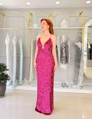 Fusya Payet Elbise - Alma Rosa