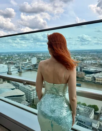 Su Yeşili Payetli Elbise - Serenite