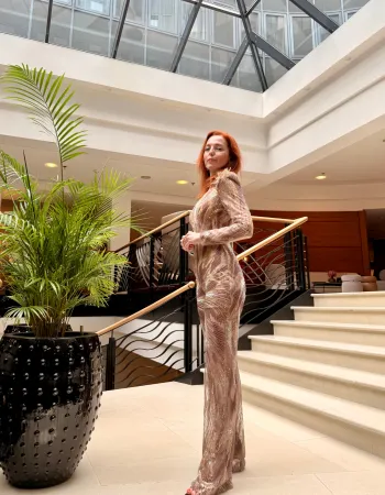 İşlemeli Çiçek Detaylı Tulum - Flor De Cristal