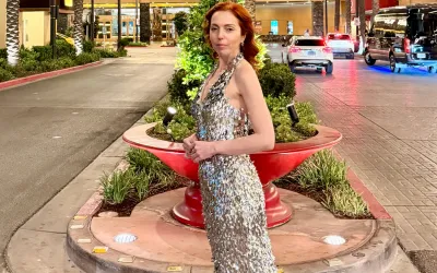 Damla Payetli Uzun Elbise - Brillante