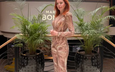 İşlemeli Çiçek Detaylı Tulum - Flor De Cristal